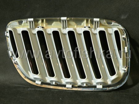 BMW X5 E53 (2004-2006) решетка радиатора хромированная, дизайн X5 E70