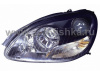 Mercedes S W220 (98-05) фары передние линзовые черные, комплект 2 шт.