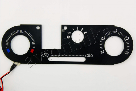 Mitsubishi Colt (96 - 03) CJ0 светодиодные шкалы (циферблаты) на климат