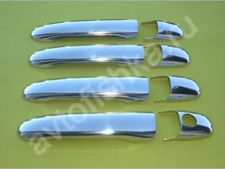 Volkswagen Sharan (1997-2011) накладки на ручки дверей из нержавеющей стали, 4 шт.