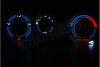 Mitsubishi Eclipse 2G светодиодные шкалы (циферблаты) на климат