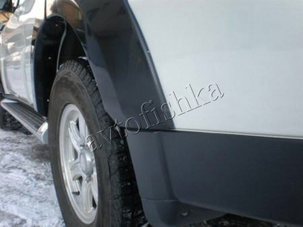 Mitsubishi Pajero 4 (06 – 15) Фендры | расширители арок комплект