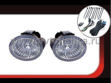 Nissan Murano, Altima (05-07), Infiniti FX35, FX45 (03-08) фары передние противотуманные, полный установочный комплект