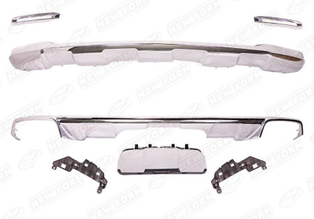 Mercedes-Benz GL-Klasse X166 2012 - 2016 Диффузоры переднего и заднего бамперов 6.3 AMG