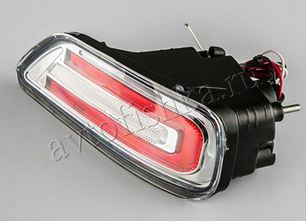 Nissan Patrol Y62 (10-18) фонари заднего бампера дизайн Patrol 2014 года, в комплекте 2 шт.