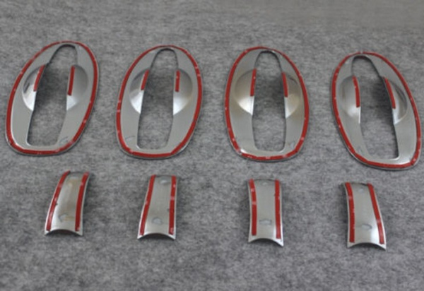 Nissan X-Trail (14–) Накладки под внешние ручки дверей, хром