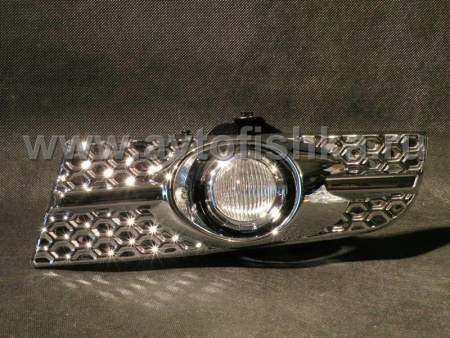 Honda Civic VIII (2006-) фары противотуманные линзовые с хромированными рамками, комплект 2 шт.