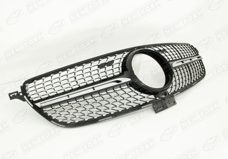 Mercedes-Benz GLE-Klasse W166 2015 - 2018 Решетка радиатора Diamond Sport черная