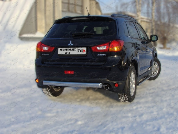 Mitsubishi ASX (10–/13–) Защита задняя (центральная) 75х42 мм