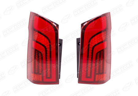 Mercedes-Benz Vito W447 рестайлинг 2019 - н.в. Фонари красно-черные