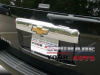 Chevrolet Tahoe (2007-) хромированные накладки на заднюю дверь над и под номерным знаком