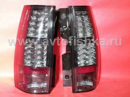 Chevrolet Tahoe, Suburban, GMC Yukon, Denali (07-) фонари задние светодиодные тонированные, комплект 2 шт.