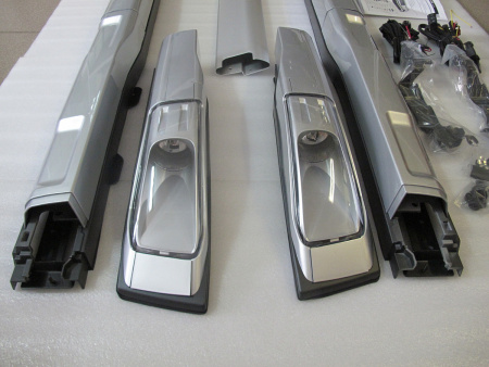 Nissan X-Trail T31 (07-) рейлинги продольные на крышу, дизайн "Оригинал", установочный комплект.