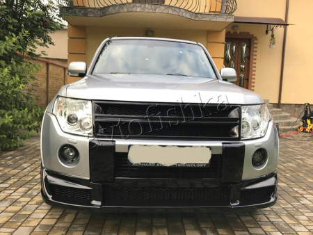 Mitsubishi PAJERO 4 (06-15) Накладка на передний бампер RALLY ART