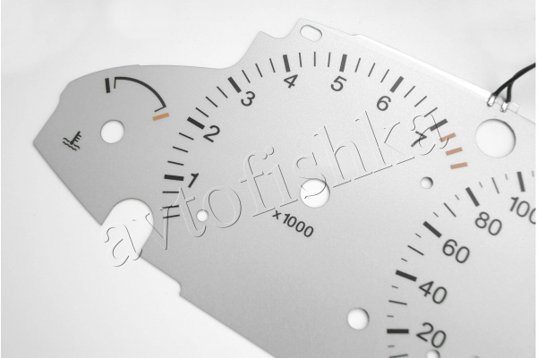 Ford Focus MK1 светодиодные шкалы (циферблаты) на панель приборов - ST дизайн 2