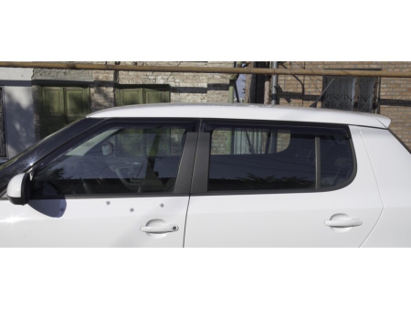 Skoda Fabia 2 хэтчбэк (10-14) Дефлекторы окон