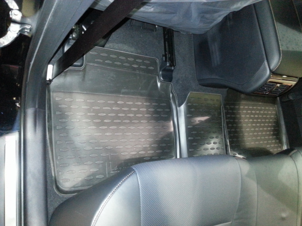 Коврики 3D в салон TOYOTA Camry, 2014->, 4 шт. (полиуретан)