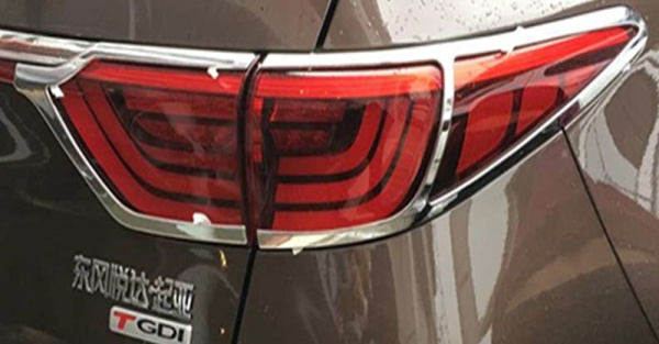 Kia Sportage (16–) Накладки на задние фонари, 4 части