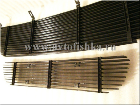 Ford Explorer (02-05) решетка радиатора и переднего бампера алюминиевые.