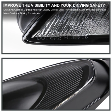 Toyota Celica 2000-2005 фары линзованные передние черные, с DRL ходовыми огнями