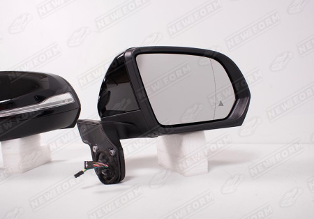 Mercedes-Benz G-Klasse W463 1990 - 2018 Зеркала дизайн 2018 года черные с мертвыми зонами