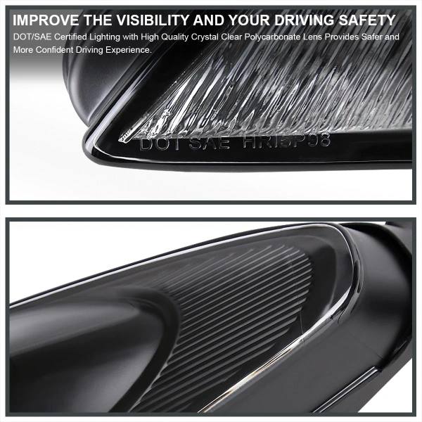 Toyota Celica 2000-2005 фары линзованные передние черные, с DRL ходовыми огнями