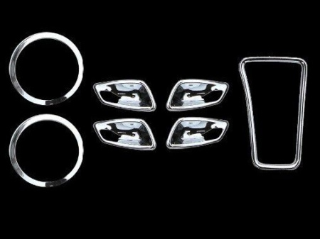 BMW 3 E90 (2005-) набор хромированных накладок в салон