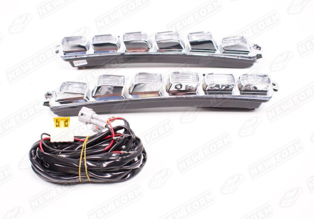 Mercedes-Benz G-Klasse W463 1990 - 2018 Ходовые огни в юбку переднего бампера Brabus