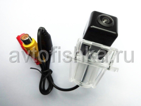 Mercedes W204, W212 цветная камера заднего вида, герметичная, с оносительной разметкой