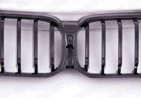 BMW 5 серия G30/G31 рестайлинг 2020 - н.в. Решетка радиатора M Performance черная