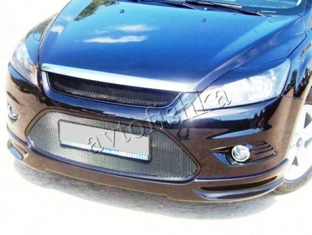 Ford Focus 2 (08 – 11) передняя юбка "Lord"