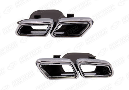 Mercedes-Benz S-Klasse W222 2013 - 2017 Насадки на глушитель 6.3 AMG