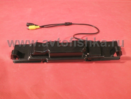 Toyota Yaris, Vitz P2 (05-) камера заднего вида, цветная, герметичная, с относительной разметкой