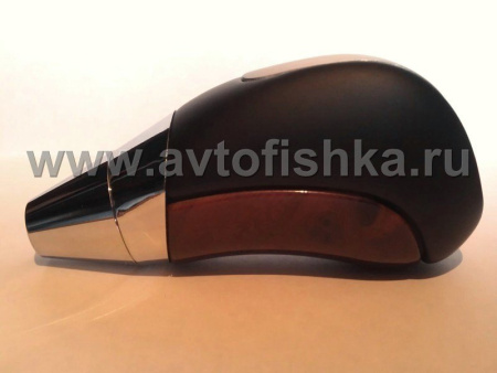 Mercedes, рукоятка рычага переключения коробки передач пластик-дерево с логотипом "Mercedes" W210 W463 W208 R170 R129 W140 W220 W163