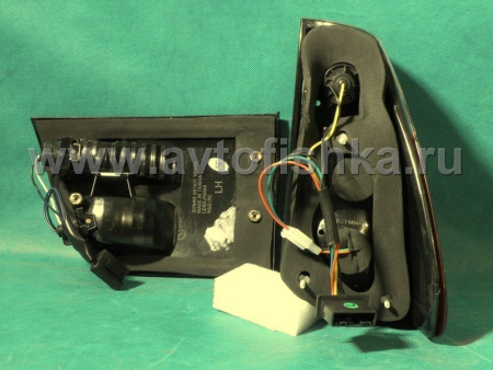 BMW X5 (98-06) фонари задние светодиодные красно-белые, комплект лев.+прав.