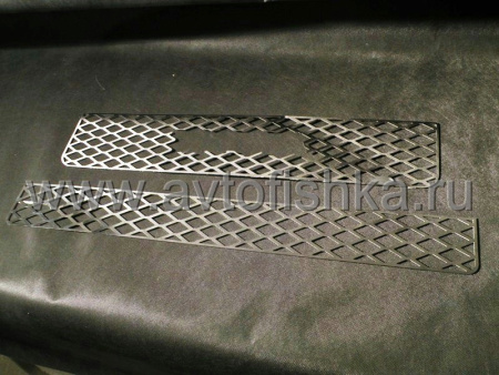 Toyota FJ Cruiser (07-) решетка радиатора и решетка переднего бампера из нержавеющей стали