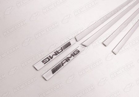 Mercedes-Benz G-Klasse W463 1990 - 2018 Молдинги AMG серебро