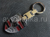 Брелок для ключей Porsche серебристый
