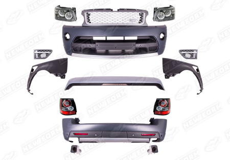 Land Rover Range Rover Sport 1 поколение (рестайлинг) 2009 - 2013 Комплект рестайлинга Autobiography бензин