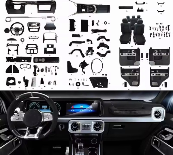 Mercedes-Benz G-Klasse W463 1990 - 2018 Рестайлинг салона в стиль W465