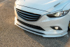 Mazda 6 (13 – 18) сплиттер под клыки переднего бампера Lite Style