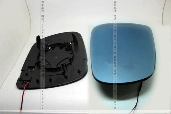 Chevrolet Captiva зеркальные элементы на зеркала, со желтыми светодиодными поворотными стрелками и подогревом, комплект 2 шт.