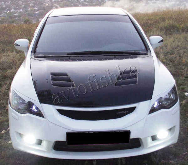 Honda Civic 4D 8 (06 – 12) капот "MUGEN Style Type