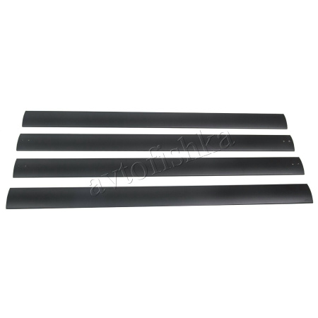 Toyota FJ Cruiser (07-) багажник с рейлингами на крышу черные