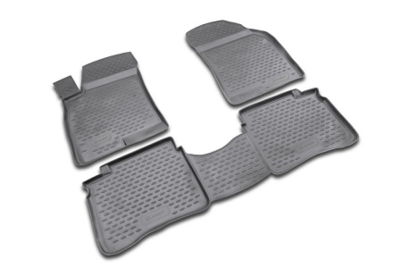 Коврики в салон HYUNDAI Sonata V 2001->, 4 шт. (полиуретан)