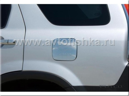 Honda CR-V III (06-) накладки декоративные хромированные, пластиковые, комплект