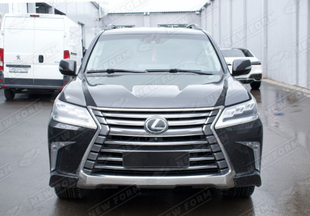 Lexus LX 570 (2 рестайлинг) 2015 - н.в.  Рейлинги на крышу черные