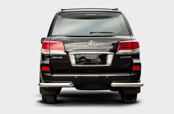 Lexus LX (12–) Защита задняя уголки 76 мм