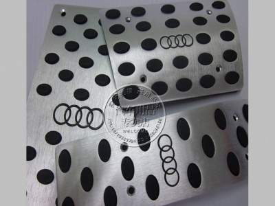 Audi Q7 спортивные алюминиевые накладки на педали