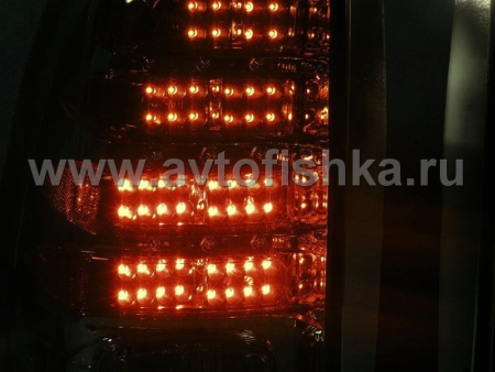 Chevrolet Trailblazer (01-09) фонари задние светодиодные тонированные, комплект 2 шт.